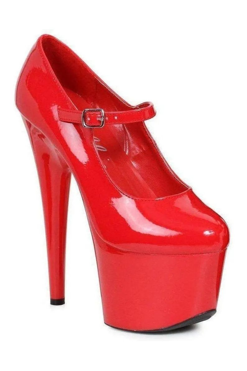 709-DOM Platform Pump | Red Patent