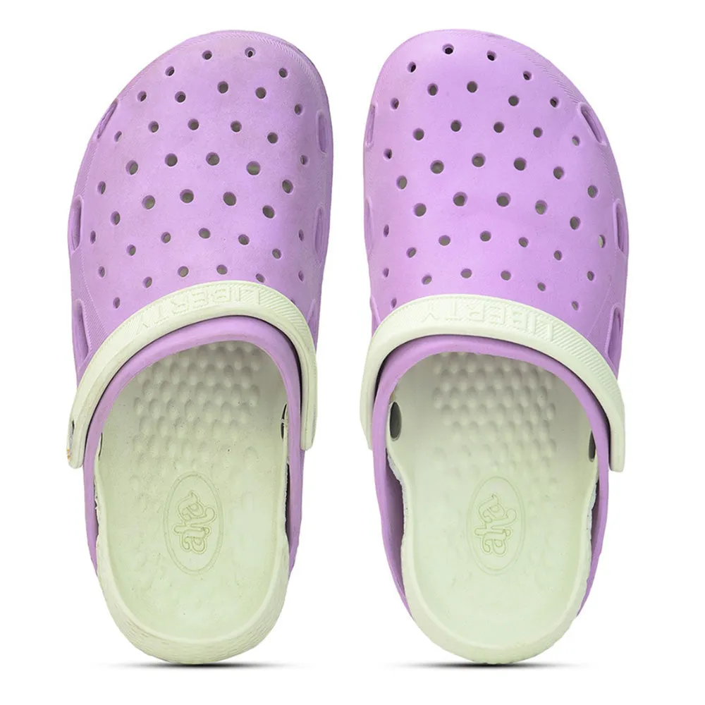 A-HA Purple Slingback Clogs For Women LPMXT-801 By Liberty
