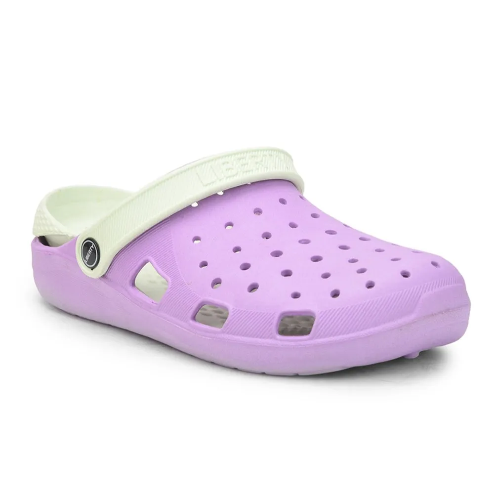 A-HA Purple Slingback Clogs For Women LPMXT-801 By Liberty