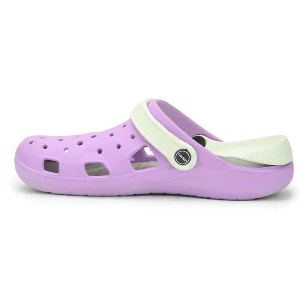 A-HA Purple Slingback Clogs For Women LPMXT-801 By Liberty