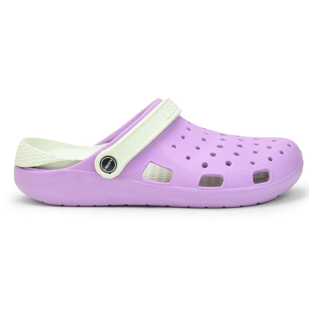 A-HA Purple Slingback Clogs For Women LPMXT-801 By Liberty