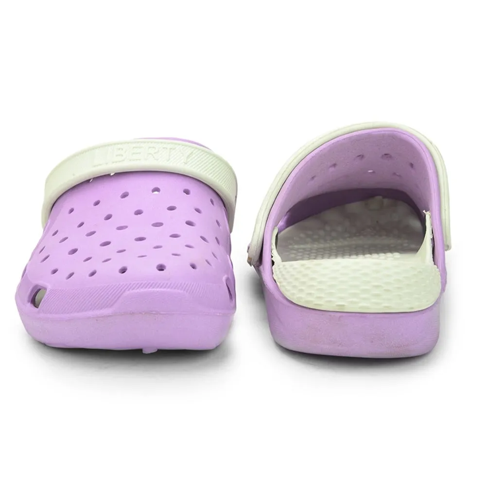 A-HA Purple Slingback Clogs For Women LPMXT-801 By Liberty