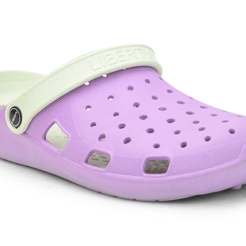 A-HA Purple Slingback Clogs For Women LPMXT-801 By Liberty