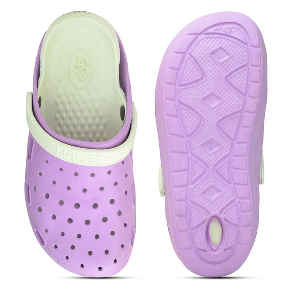 A-HA Purple Slingback Clogs For Women LPMXT-801 By Liberty