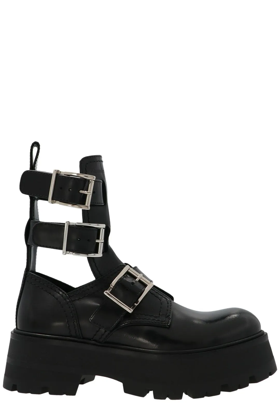 Alexander McQueen Rave Buckle Boots
