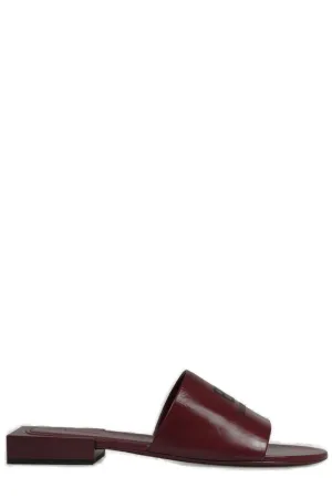 Balenciaga Box Logo Print Sandals