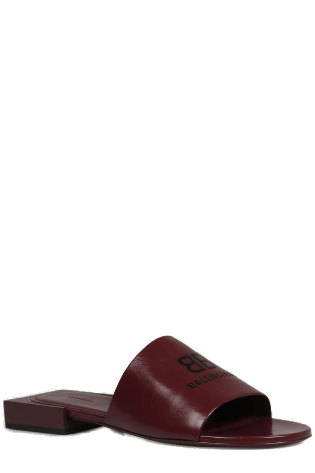 Balenciaga Box Logo Print Sandals