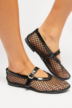Black Ballet Flats