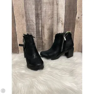 Boots Ankle Heels By Sorel In Black, Size: 7