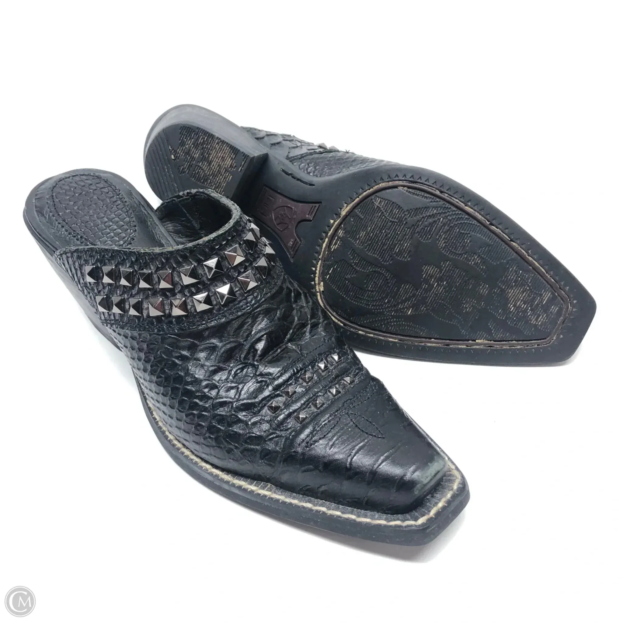 Boots Western By Ariat In Black, Size: 6