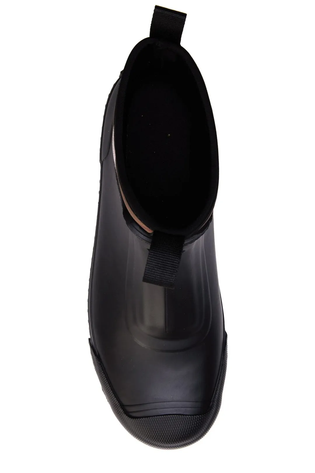 Burberry Check Panelled Slip-On Boots