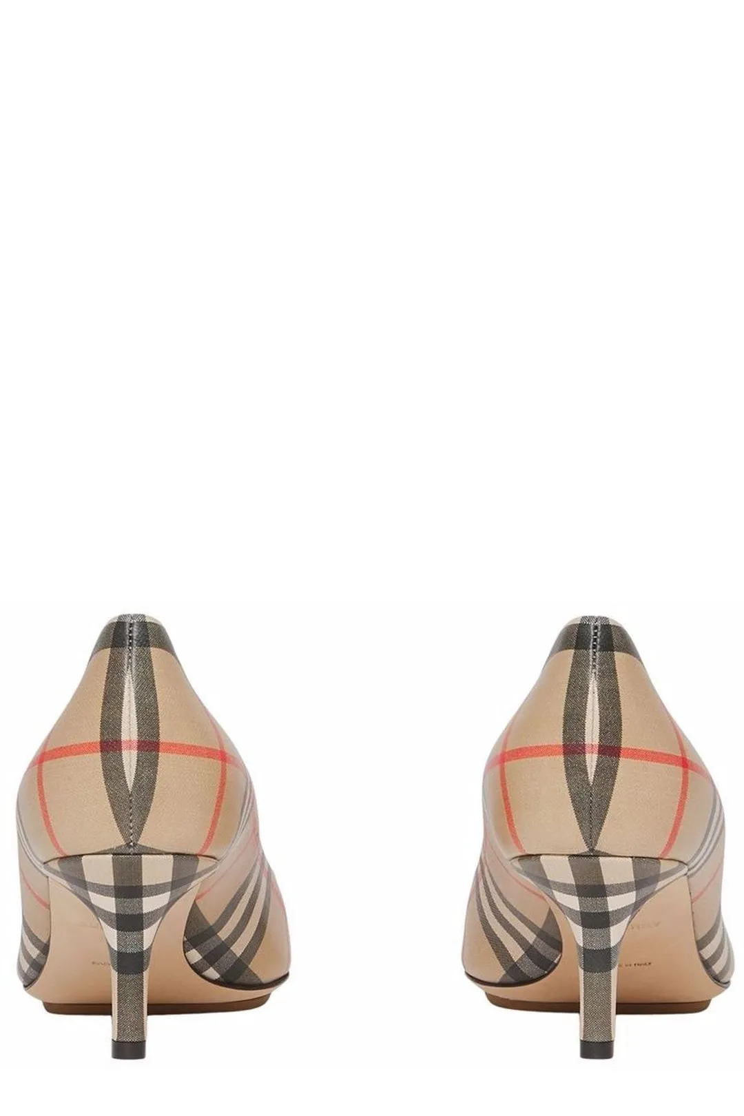 Burberry Vintage Check Point-Toe Pumps