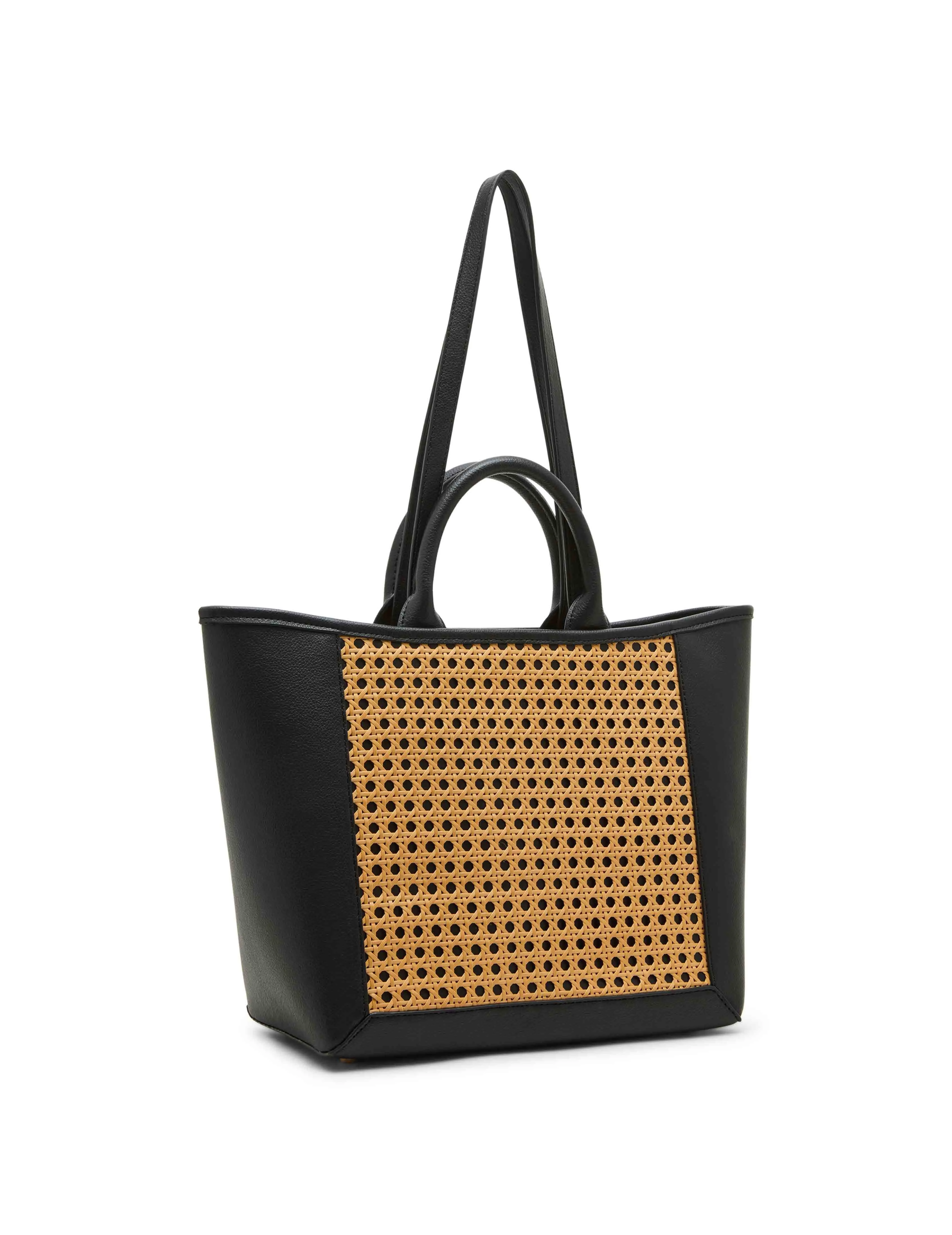 Caining Medium Tote with Convertible Strap