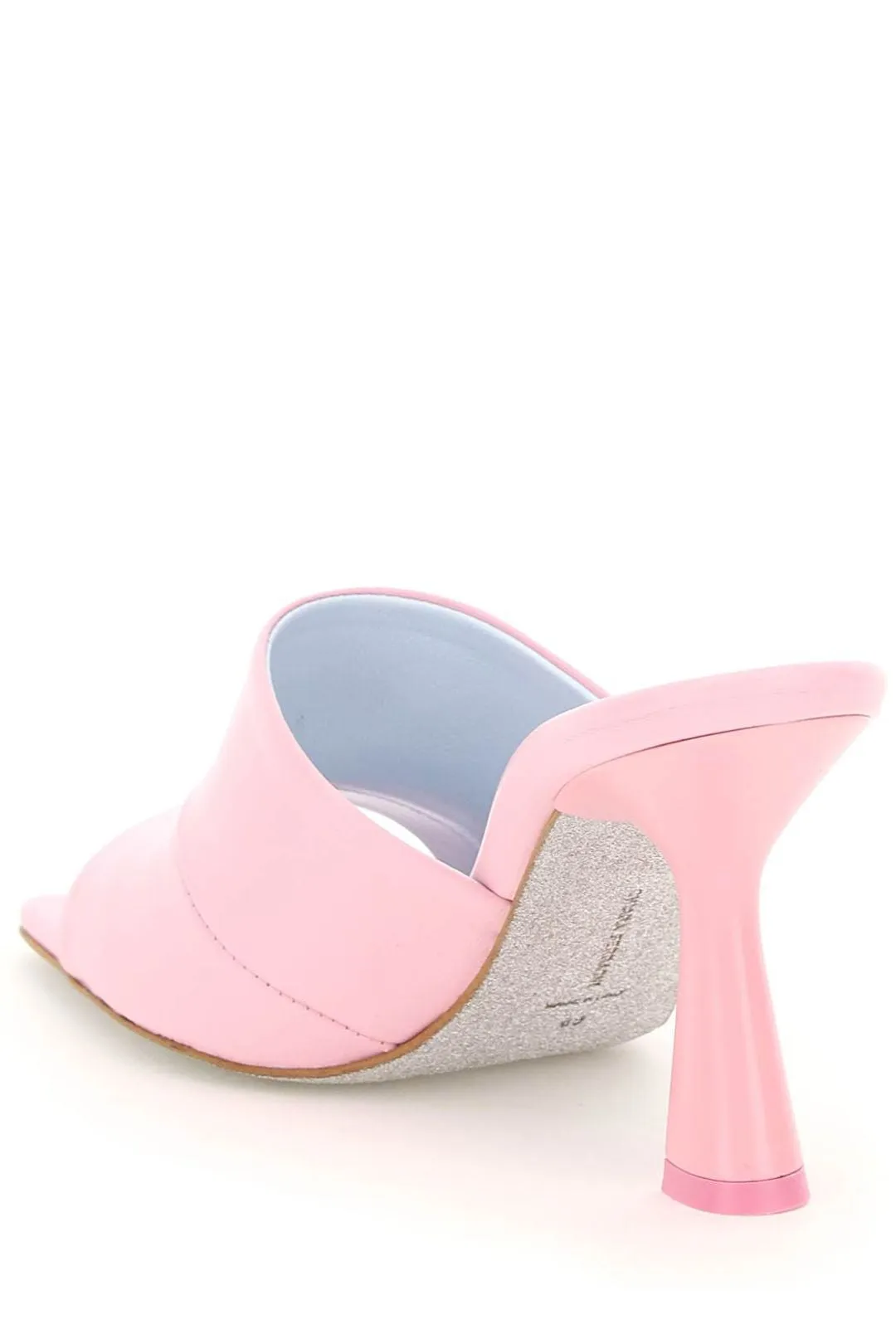Chiara Ferragni Tonal Logo-Plaque Slip-On Sandals