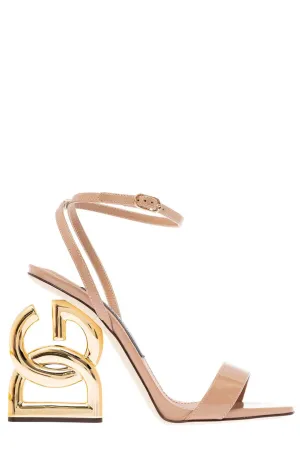 Dolce & Gabbana Keira Logo Heel Sandals