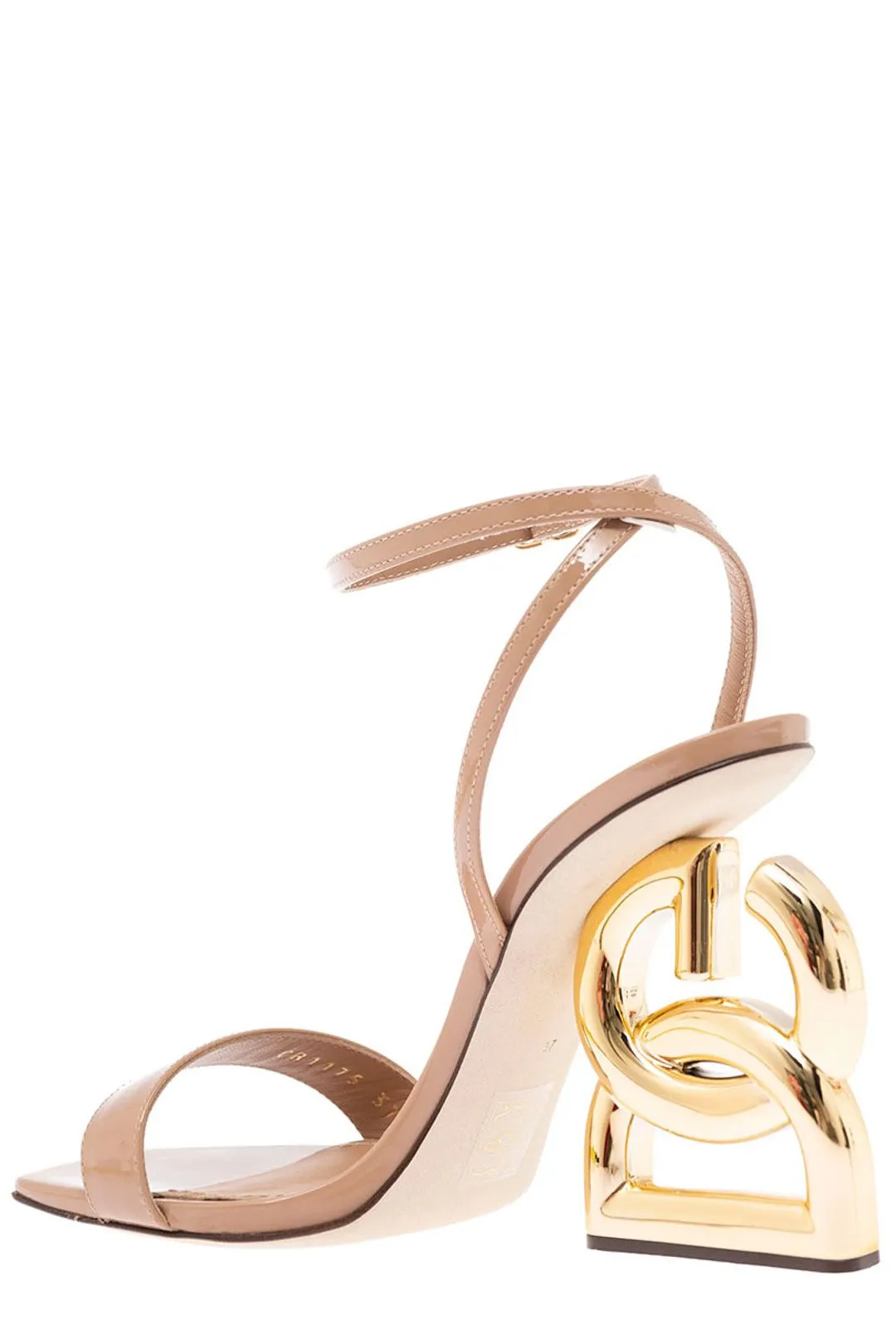 Dolce & Gabbana Keira Logo Heel Sandals