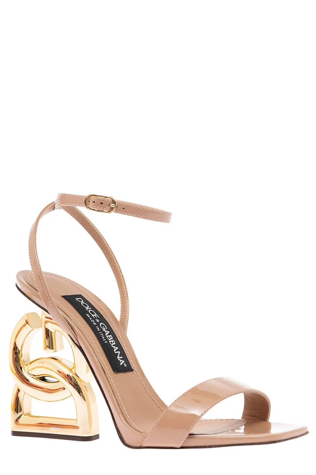 Dolce & Gabbana Keira Logo Heel Sandals