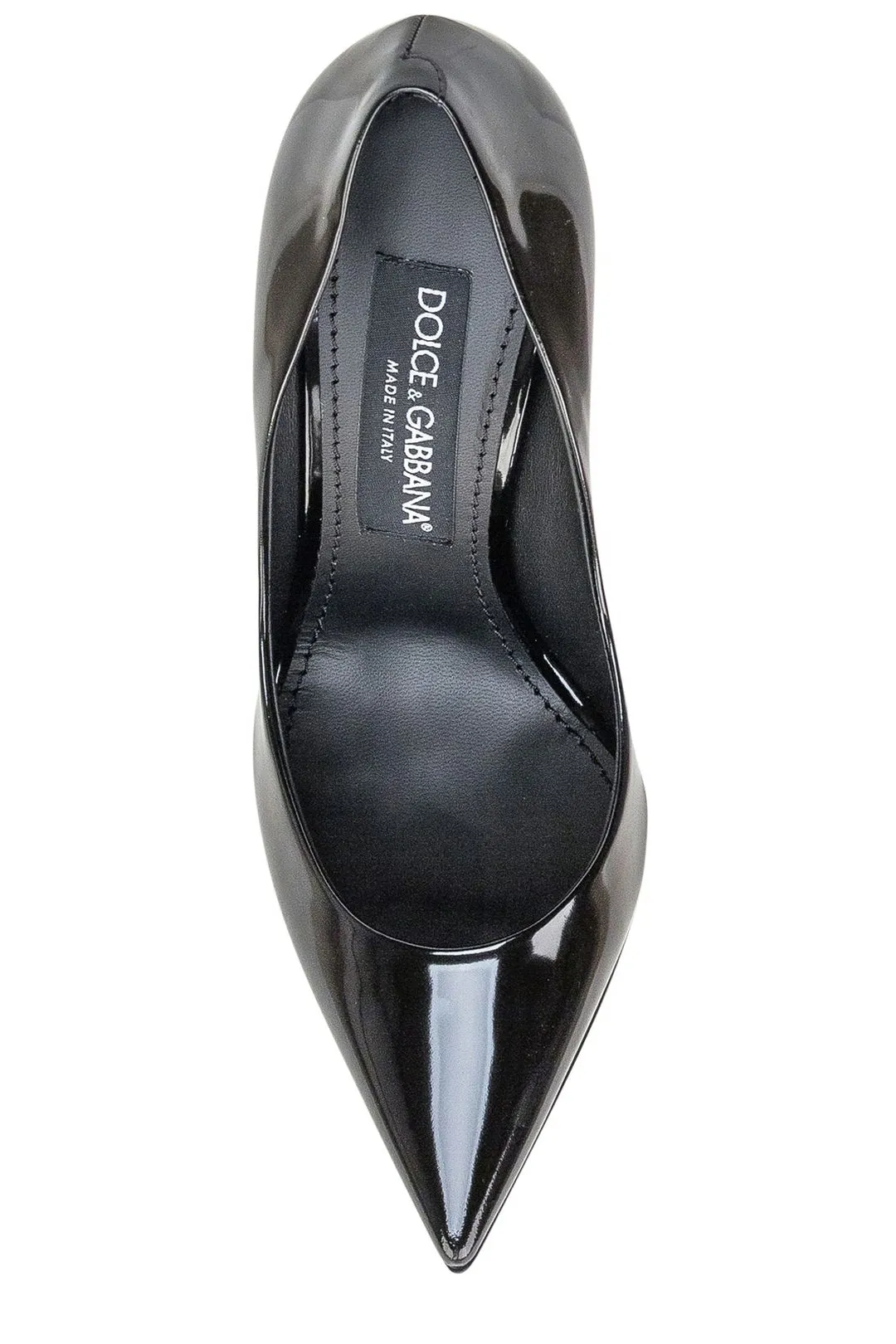 Dolce & Gabbana Logo Plaque Slip-On Pumps