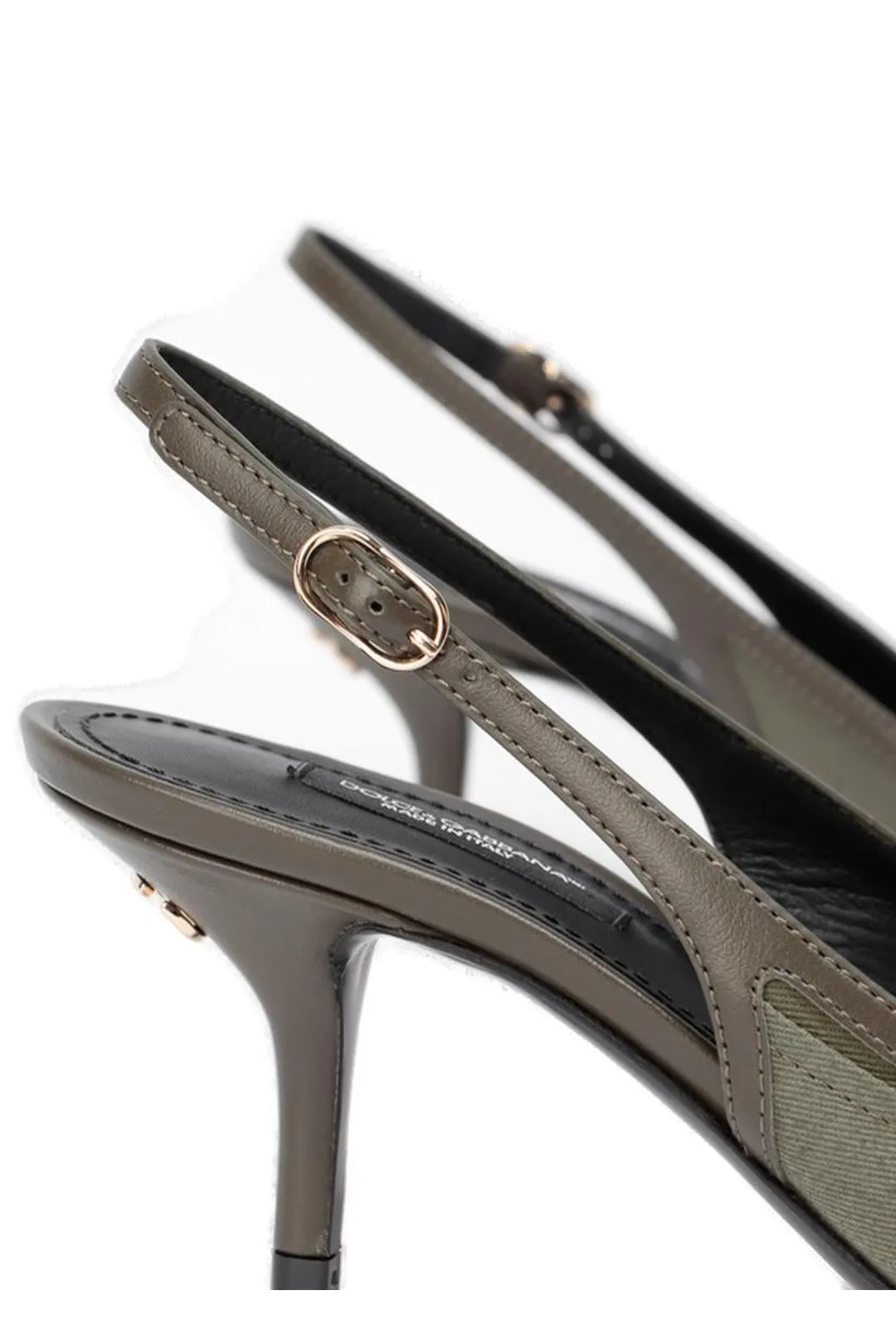 Dolce & Gabbana Patchwork Devotion Slingback Pumps