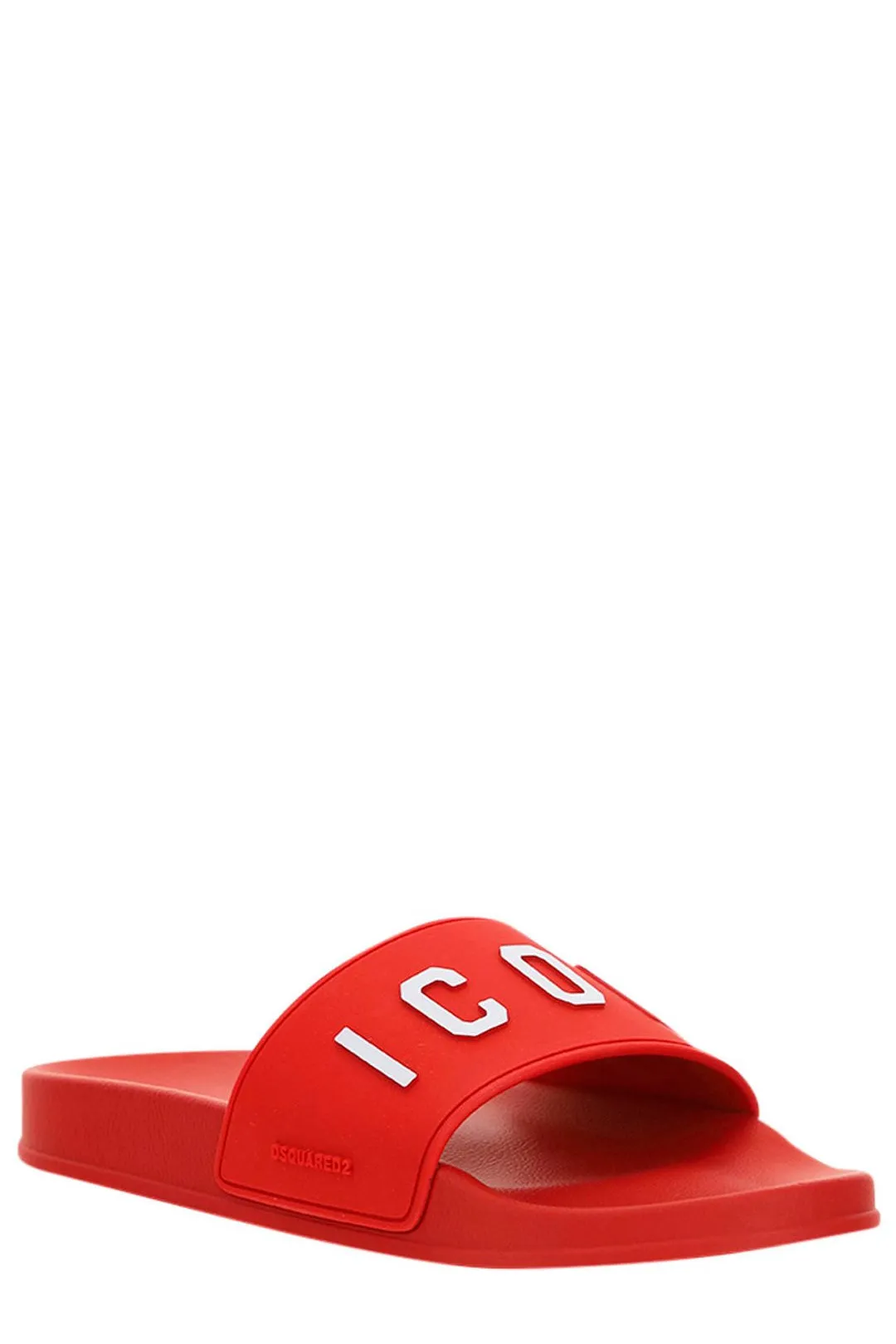 Dsquared2 3D Logo Lettering Slip-On Slides