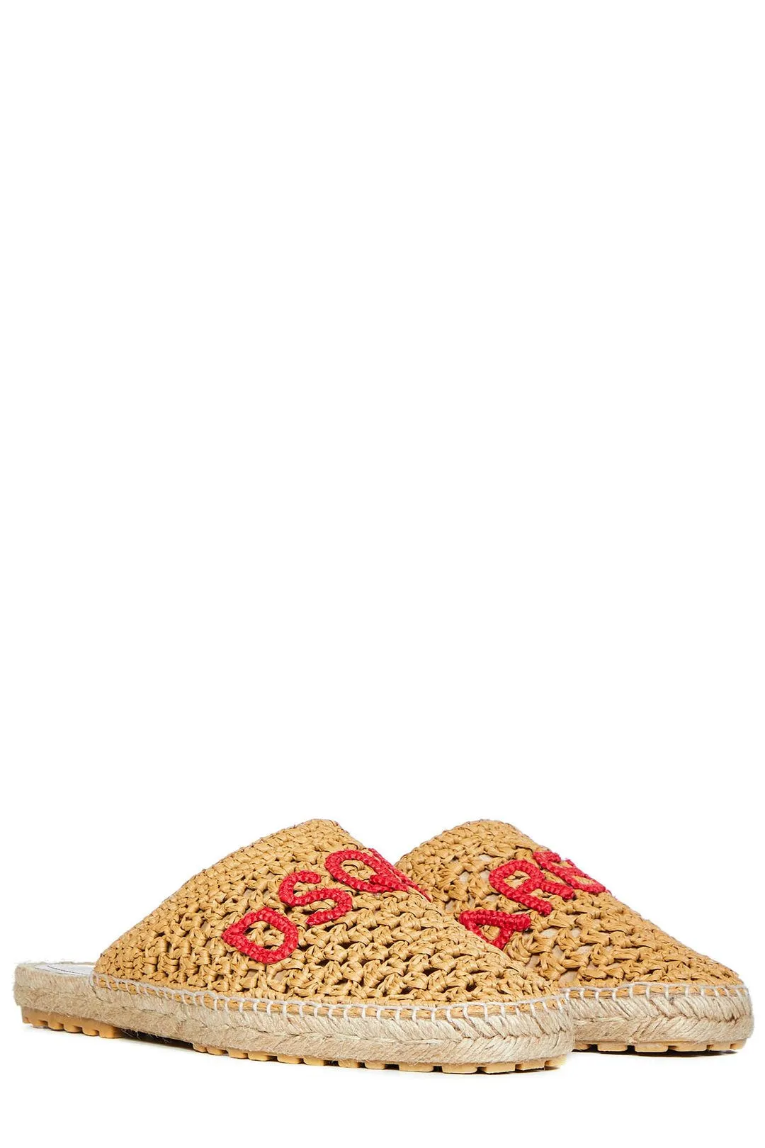Dsquared2 Logo Embroidered Slip-On Espadrilles