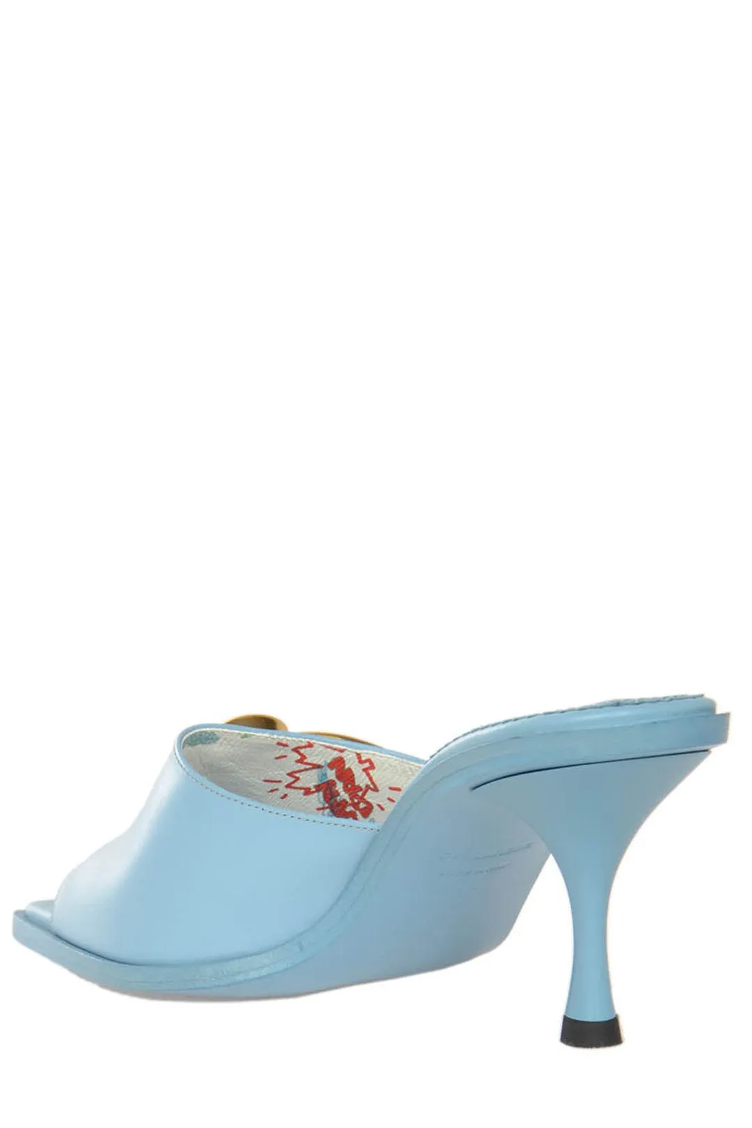 Dsquared2 Logo Plaque Slip-On Sandals