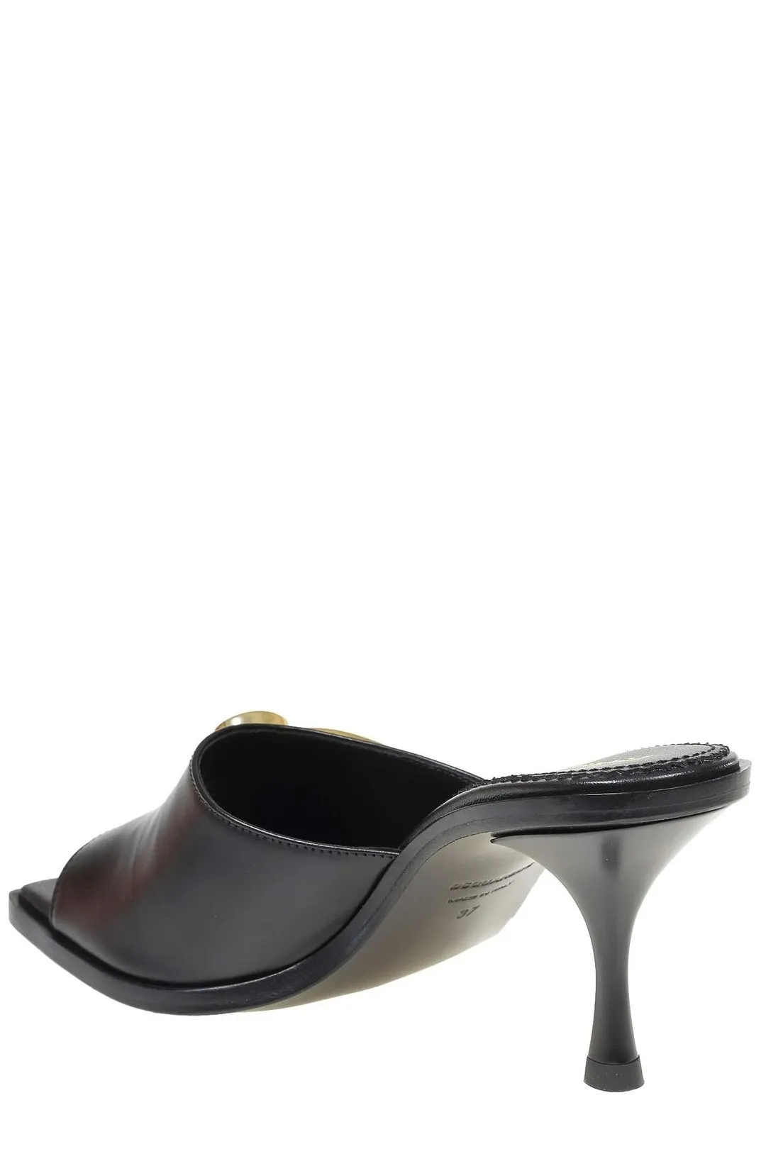 Dsquared2 Logo Plaque Slip-On Sandals