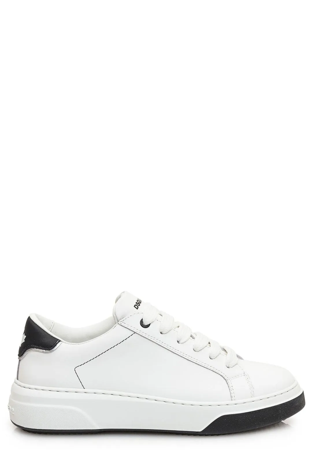 Dsquared2 Logo Print Panelled Lace-Up Sneakers