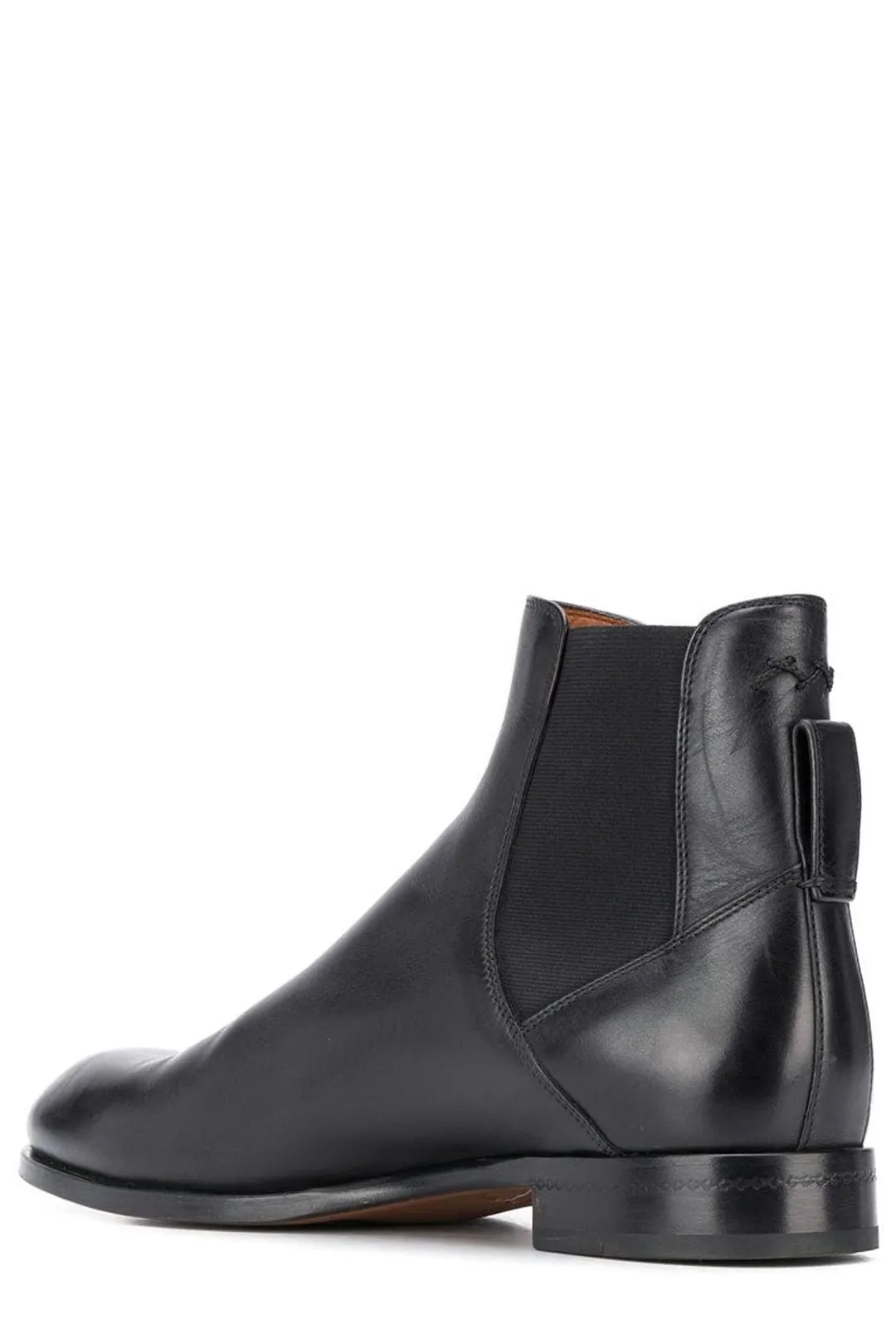 Ermenegildo Zegna Almond-Toe Chelsea Boots