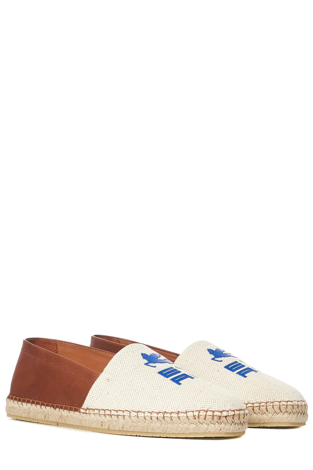 Etro Logo Printed Slip-On Espadrilles