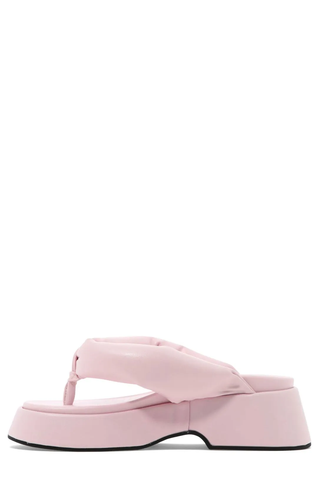 Ganni Padded Slip-On Thong Sandals