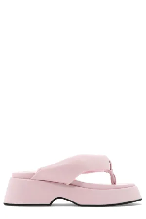 Ganni Padded Slip-On Thong Sandals