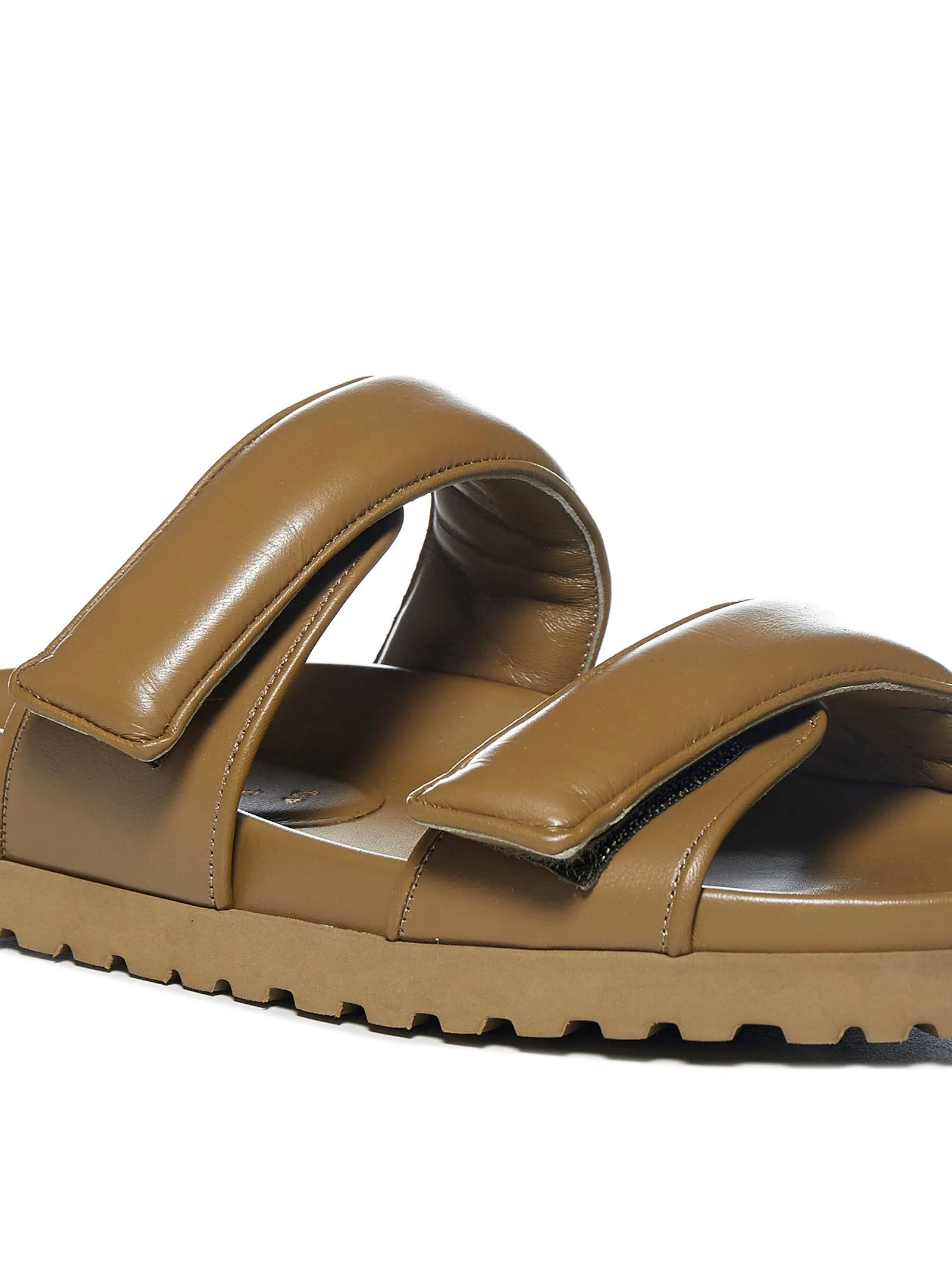 GIA BORGHINI Double Strap Slip-On Sandals