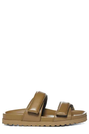 GIA BORGHINI Double Strap Slip-On Sandals