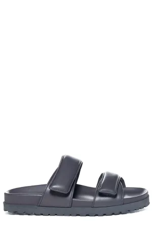 GIA BORGHINI Double Strap Slip-On Sandals