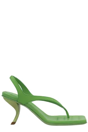 GIA BORGHINI Rosie Open Toe Slip-On Sandals