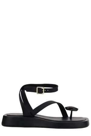 GIA BORGHINI X RHW Rosie Slip-On Sandals