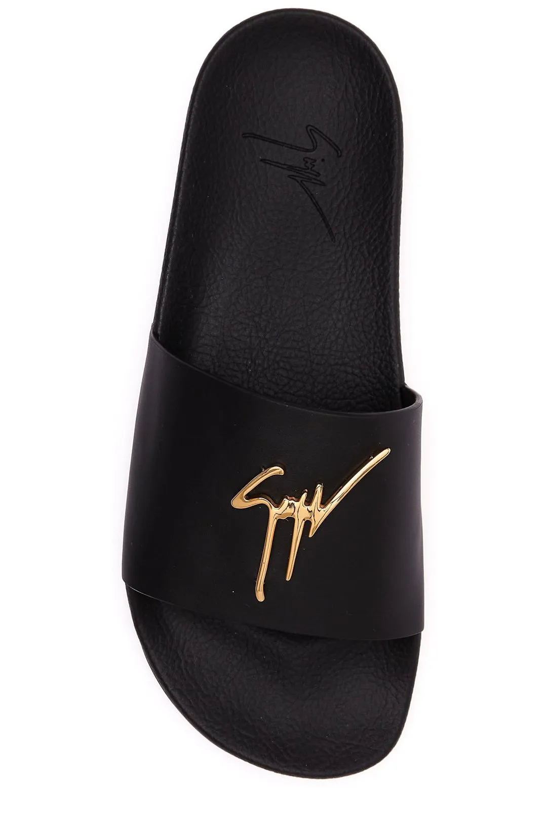 Giuseppe Zanotti Brett Logo Plaque Slides