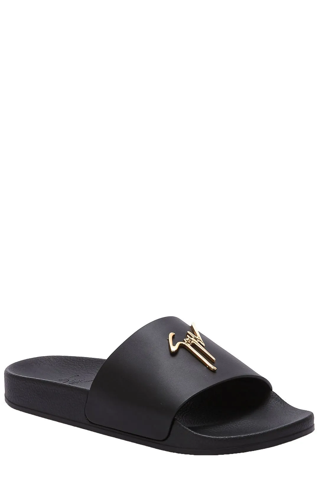 Giuseppe Zanotti Brett Logo Plaque Slides