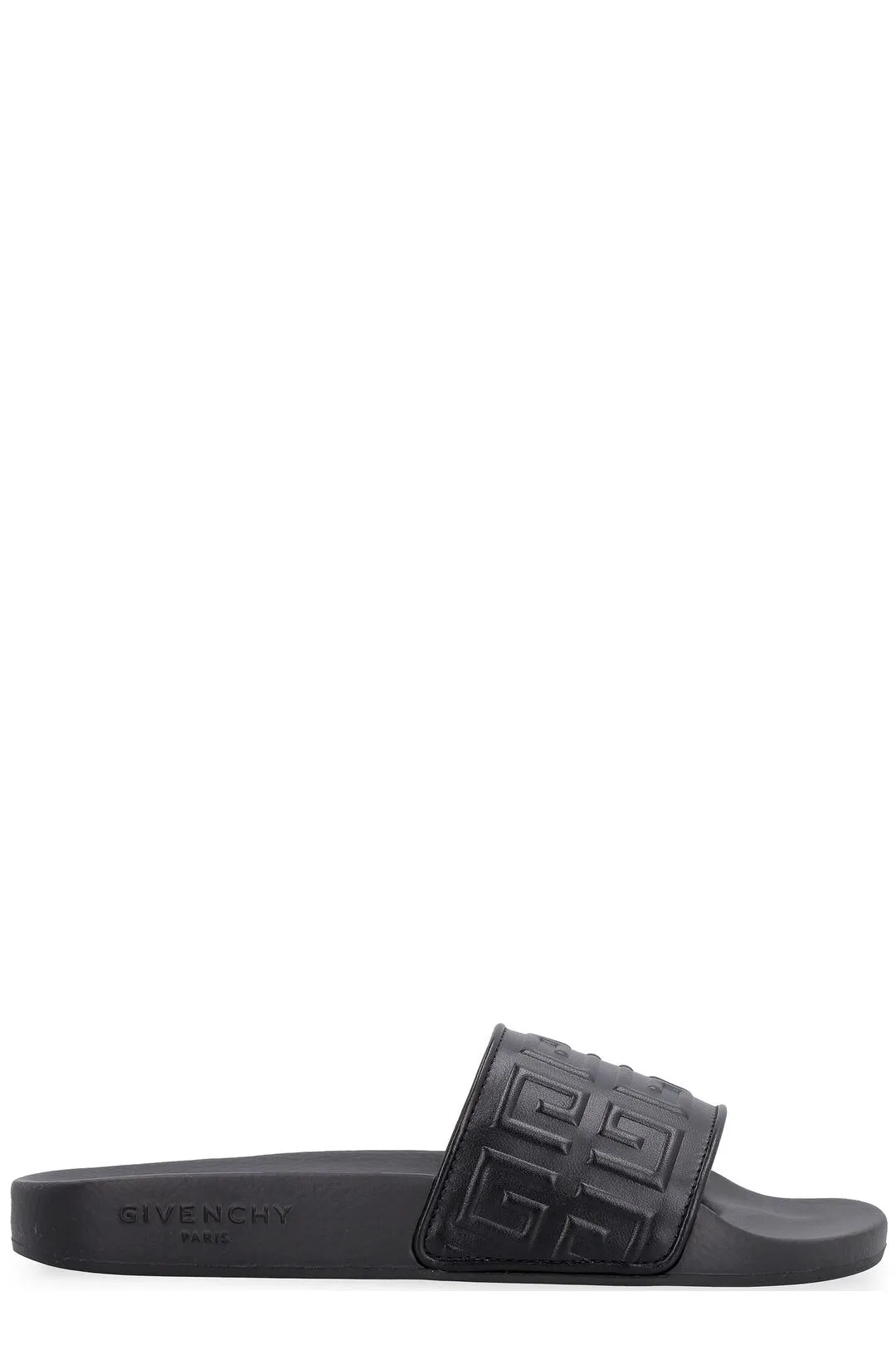 Givenchy 4G Logo Embossed Slip-On Sandals