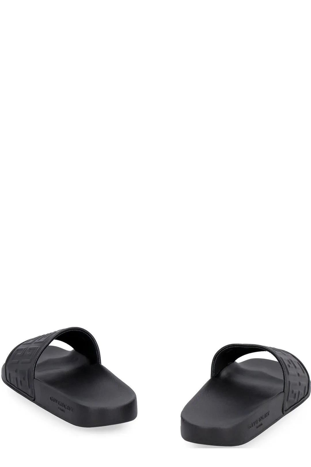 Givenchy 4G Logo Embossed Slip-On Sandals