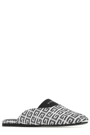 Givenchy 4G Logo Monogram Slip-On Slippers