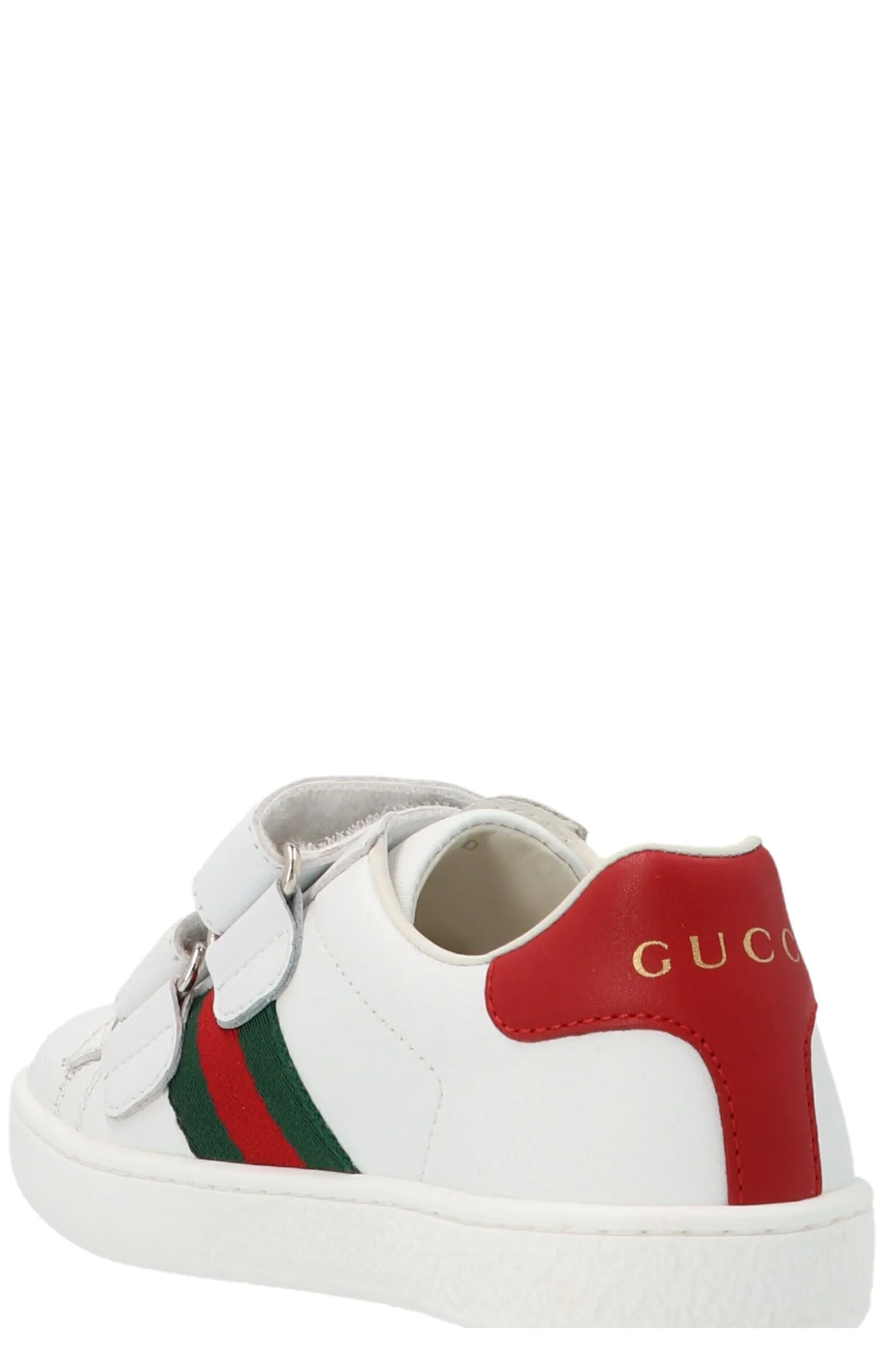 Gucci Kids Ace Cat Embroidered Sneakers