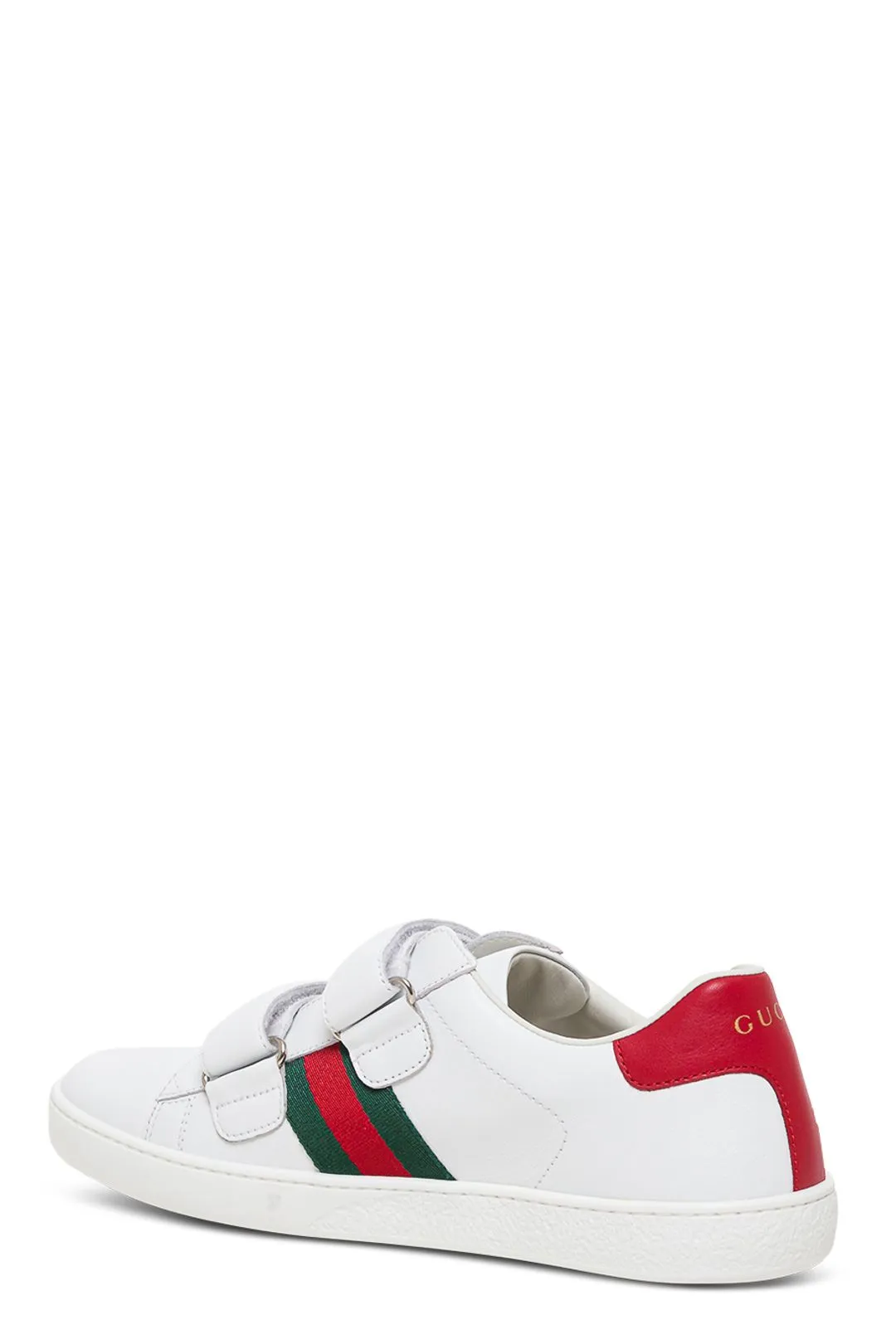 Gucci Kids Ace Cat Patch Sneakers