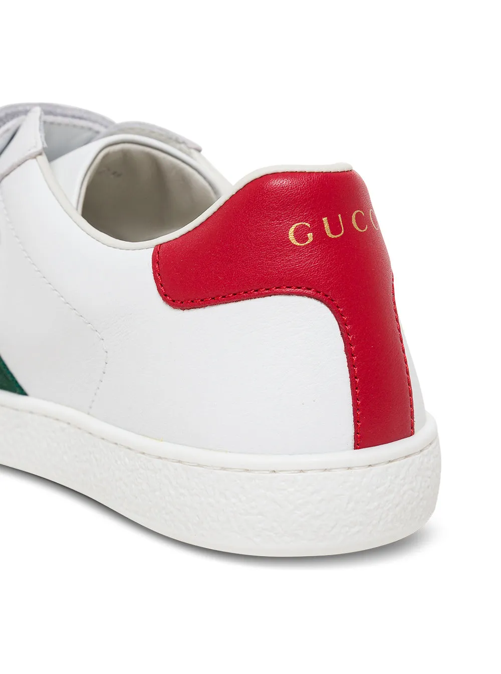 Gucci Kids Ace Cat Patch Sneakers