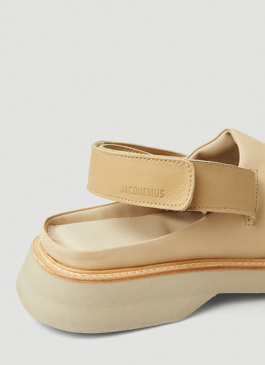 Jacquemus Logo Detailed Sandals