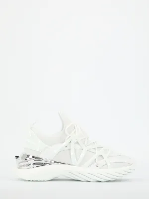 Jimmy Choo Cosmos Logo Embossed Sneakers