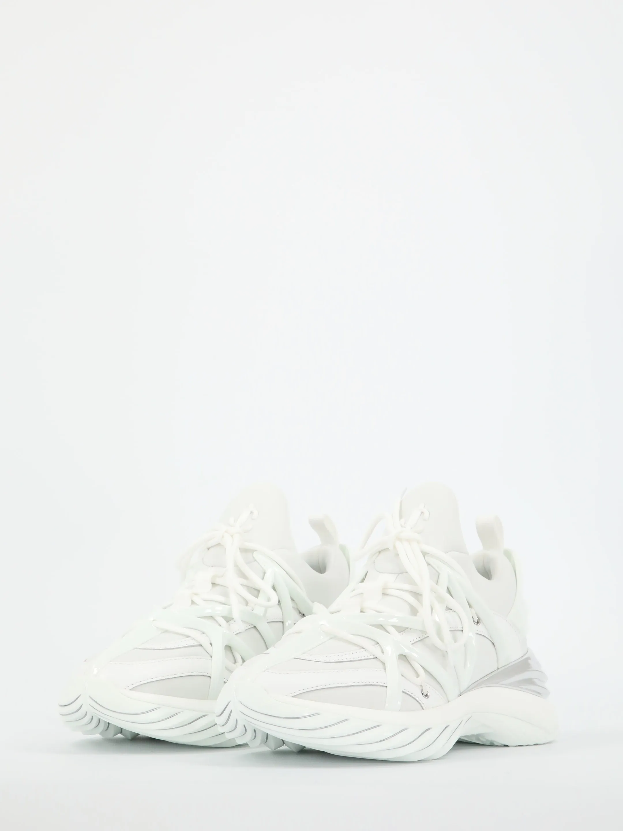 Jimmy Choo Cosmos Logo Embossed Sneakers