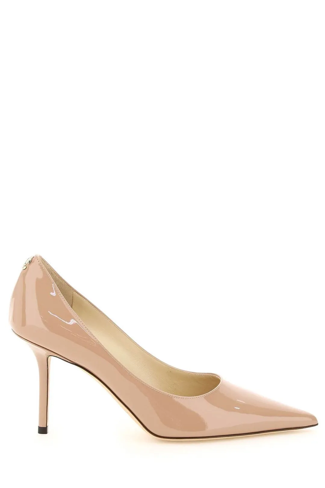 Jimmy Choo Love 85 Logo Plaque Pumps