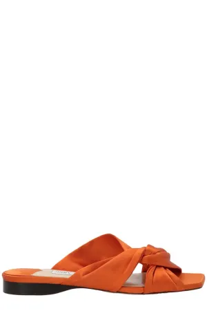 Jimmy Choo Satin Slip-On Slides